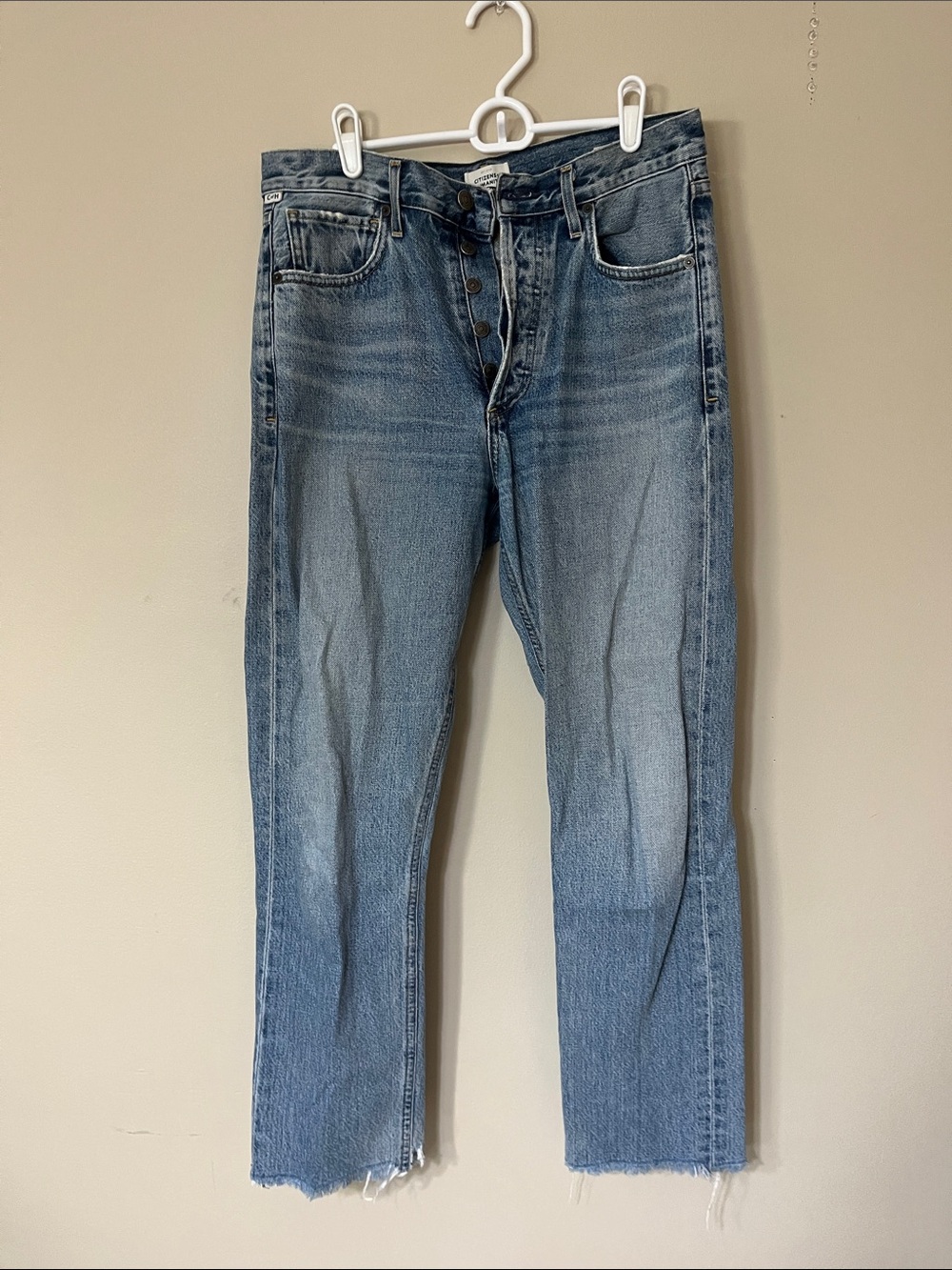 Citizens Of Humanity Light Blue Slim Straight Jeans